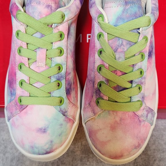 RAMPAGE Holly Tie-Dye Low Top Sneakers - Tennis Shoes - NEW IN BOX - Picture 4 of 7